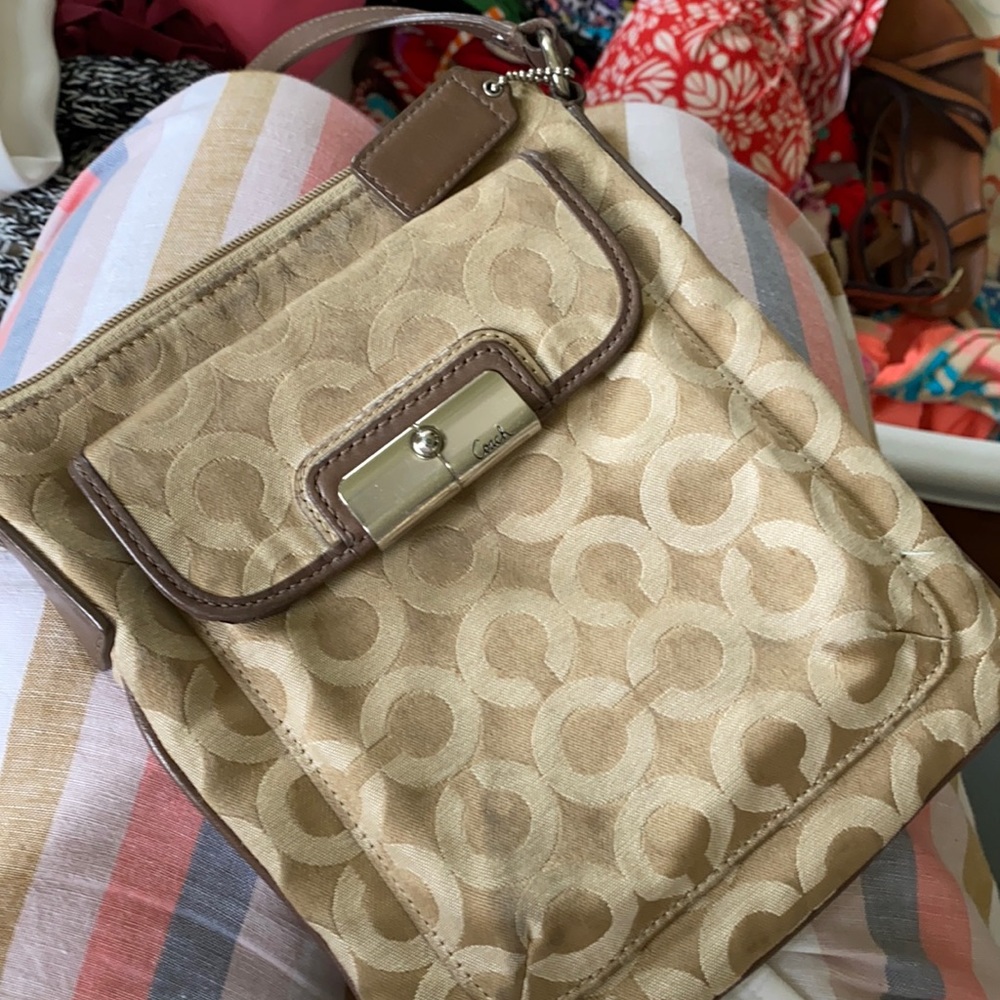 Coach cross body. Used!